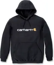 Carhartt Signature Logo, hoodie , color: Black (001) , size: XL