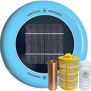 SUNTOUCH TREASURES - Solar Pool Maid Mineral System – Solar-Powered Floating Mineral Accessory for Pool Water Balance – for Fresh & Saltwater Pools