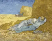 van Gogh - The siesta Giclee Fine Art Print on Canvas Printing 36"