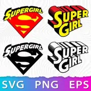 SUPER GIRL SVG, DESIGNS BUNDLE, CUT FILES, SVG for Cricut
