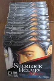 Video Game PC Wholesale Lot of 10 Sherlock Holmes Nemesis NEW SEALED Jewel