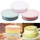 DIY Cake Turntable Plastic Cake Revolving Stand Holder Cake Baking Decor Tools