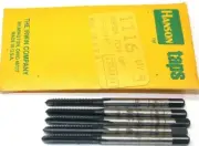 Up to 9 Lots of 5 New Hanson 5-40 NC Plug Taps 1116