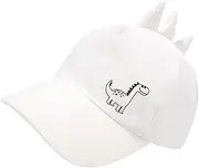 [SHERCHPRY] Children's Baseball Cap Hats for Outdoor Sun Hat Children Cartoon Hat Boys Baseball Hat Cotton Peaked Cap Vintage Baseball Caps Dinosaur Baseball Cap Black Polyester Cotton