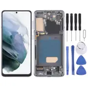 For Samsung Galaxy S21 5G SM-G991 TFT LCD Screen Digitizer Full Assembly with Frame Grey