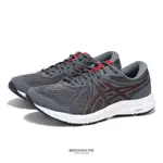 ASICS 慢跑鞋 GEL CONTEND 7 4E楦 灰紅黑 男 (布魯克林) 1011B039020