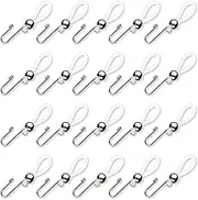20pcs Zipper Holder Upper for Jeans, Zipper Hooks Clips Keep Zipper Up on Pants Button Hook and Zipper Pull Easy Zipper Fix for Pants, Jeans, Dress, Skirts