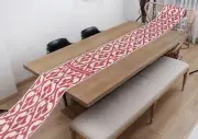 Ikat Fabric Silk and Cotton Uzbek 8.85 meters BRAND NEW FAST Shipment 12451