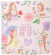 Depesche 13577 Princess Mimi Dress Me Up Sticker Book with 24 Pages for Designing Princess Outfits, Includes 10 Sticker Sheets