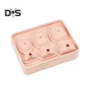 Ice Cube Tray Funny Butt Plugging Ice Mold for Whiskey Cocktail Candy Jelly DIY Mold Tool for Funny Party Pranks And Humorous Drinks pink