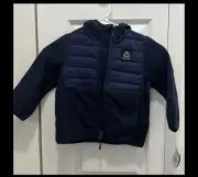 Reebok Boys Active Toddler Polar Fleece Jacket, Navy/ Blue Which Hood