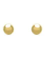 [Amor] 4mm Ball Stud Earring In 9ct Gold