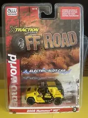 AUTO WORLD SLOT CAR OFF ROAD 2005 HUMMER H2 OFF ROAD WARRIORS NIP HTF
