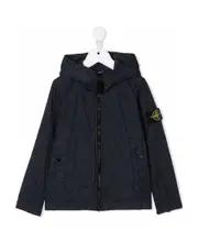TEEN logo-patch sleeve jacket 8Y blue
