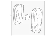 Genuine GM Remote Control Door Lock and Theft Deterrent Transmitter 13522890
