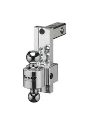 Fastway Flash Secure Adjustable Dual Locking Aluminum Ball Mount with 8 Inch ...