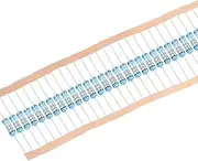 uxcell 30Pcs 0.33 Ohm Resistor, 2W 1% Tolerance Metal Film Resistors, Lead, 5 Bands for DIY Electronic Projects and Experiments