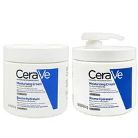 在飛比找誠品線上優惠-CeraVe 適樂膚 長效潤澤修護霜454g (2入組)壓頭