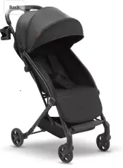 Mompush Lithe Compact and Lightweight One-Hand Foldable Travel Stroller &...