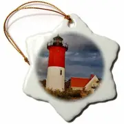 3dRose Nauset Light, Cape Cod National Seashore, Eastham, Massachusetts. 3 inch