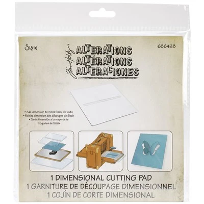 2 Pack - Sizzix BIGkick/Big Shot/Vagabond Cutting Pad By Tim Holtz-Dimension 6"X