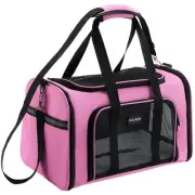 Dog Carrier Cat Carriers Airline Approved Pet Carrier for Small Medium Dogs C...