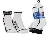 Collingwood Magpies Official AFL Kids Cushion Foot Anklet Sport Socks 2 Pk