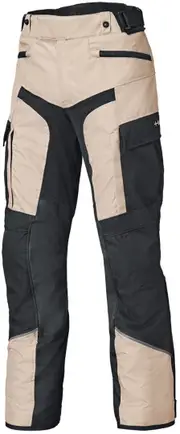 Held Hakuna Matata 3 waterproof Motorcycle Textile Pants, black-beige, Size M for Men Black Beige
