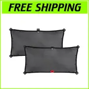 Brica Magnetic Sun Shade 2-Pack: Stretch Fit for SUVs & Cars - UV Protection