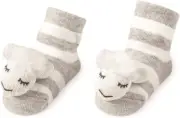 Mud Pie Counting Sheep Rattle Toe,Multicoloured,0-12 Months
