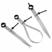 3PCS CALIPER/ SPRING DIVIDER SET Machinist Tools 150MML Inside Outside AU STOCK