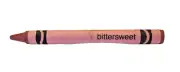 BITTERSWEET Crayola Crayon UNUSED Binney & Smith New York Rare 1990 VTG