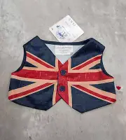 Build a Bear NEW Vintage Style UK Vest Jacket
