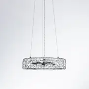 Chateau Crystal Pendant Light - Chrome
