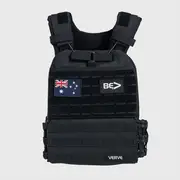 VERVE - Tactical Vest Plate Carrier Only - Black