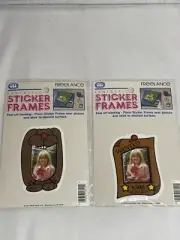 NOS Lot of 2 Sticker Frames Stickers VTG '83 Freelance Made In USA 80’s Bunny
