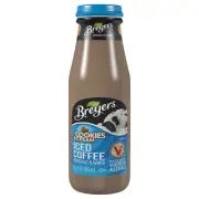 Breyers Iced Coffee, Cookies & Cream, Ready to Drink, 13.7 oz Glass Bottle (P...