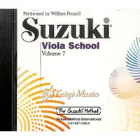 在飛比找蝦皮商城優惠-【凱翊︱AF】鈴木中提琴教本第7冊之〔CD〕Suzuki V