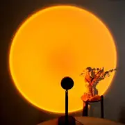Sunset Lamp Sunset Projection Lamp LED Night Light Projector,180 Degree Rotation