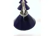 Pool Snooker Billiard Table Lighting - LARGE Brushed Light (4 x Blue Shades)