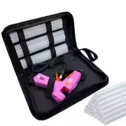 Hot Glue Gun Kit with 30pcs Glue Sticks, Mini Hot Melt Glue Gun with Carrying...