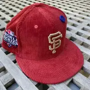 San Francisco Giants Teddy Pack WS Patch New Era 59FIFTY Corduroy Hat Club 8