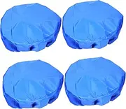 Mikinona 4pcs Tire Covers for Trailer Camper Truck SUV Protective Wheel Cover Shields Against Sunlight Dust and Cracking Easy Installation