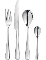 [Robert Welch] Malvern Cutlery Set 16 Piece Gift Boxed in Silver