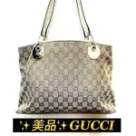 GUCCI 古馳 托特包 GG SUPREME GG CANVAS 帆布 日本直送 二手