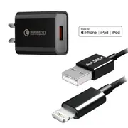 18W APPLE iPhone/iPad FAST wall charger and cable.
