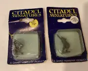 Citadel Miniatures Games Workshop Knight Of Chaos Warrior C35 & C17 Skeleton