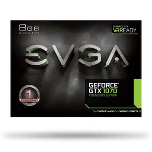 EVGA GTX 1070 FOUNDERS EDITION 創始版