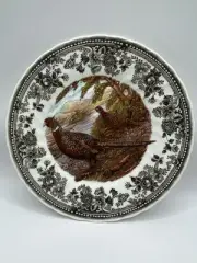 Queens Quintessential Game Pheasant 8 Inch Serving 3 Plates MADE IN ENGLAND