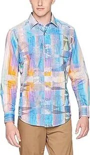 [Robert Graham] Men's Wallner Long Sleeve Classic Fit Shirt